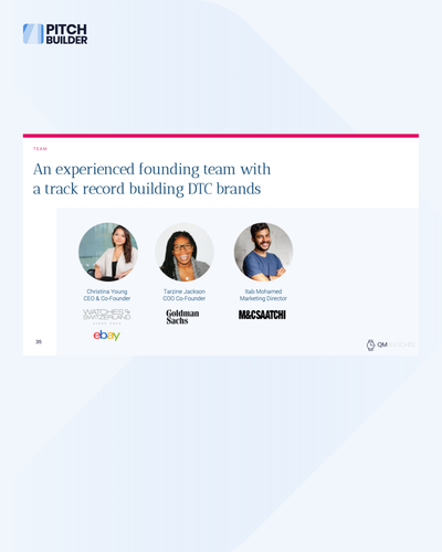 Pitch Deck Design Service - PitchBuilder